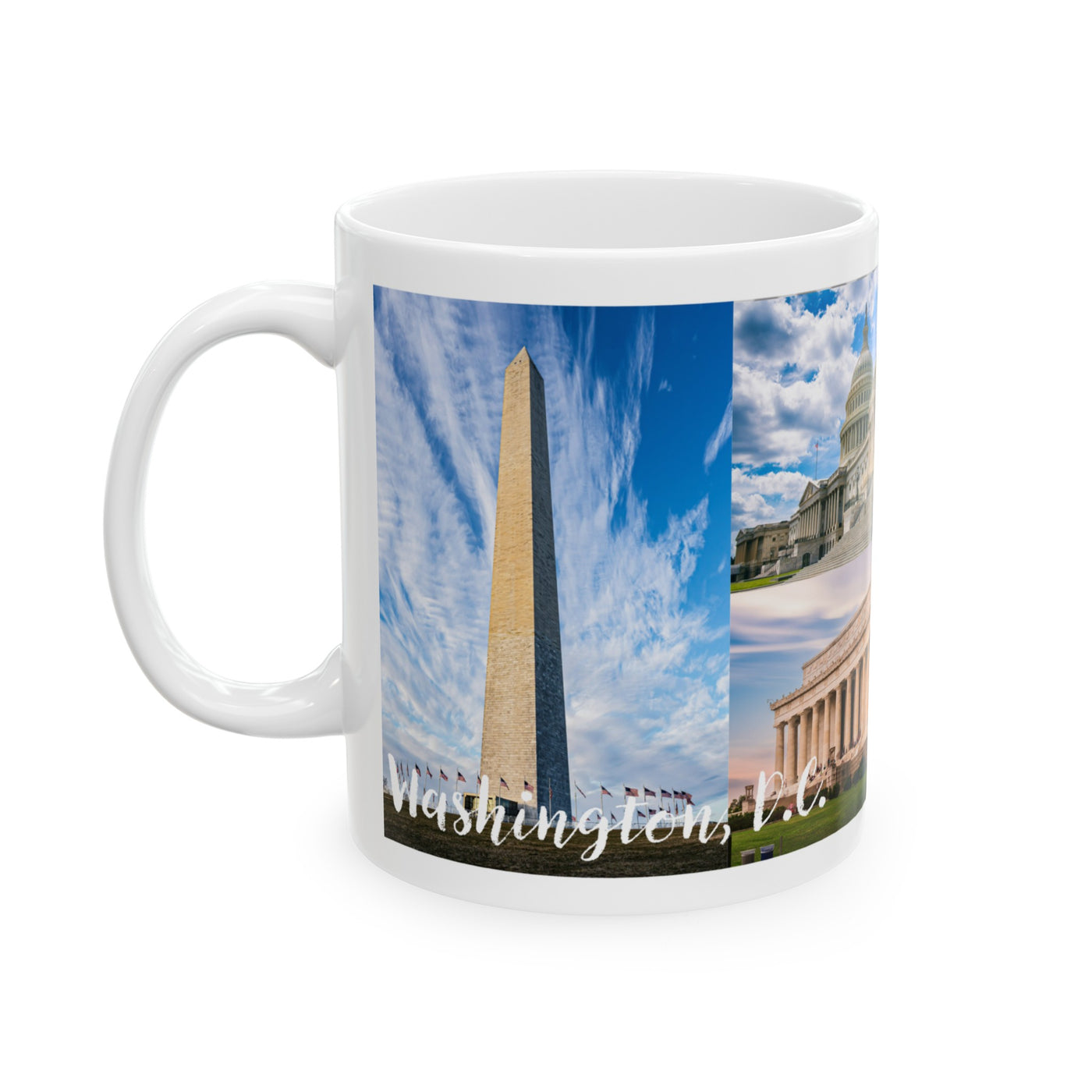 Washington DC Monuments - Ceramic Mug 11oz