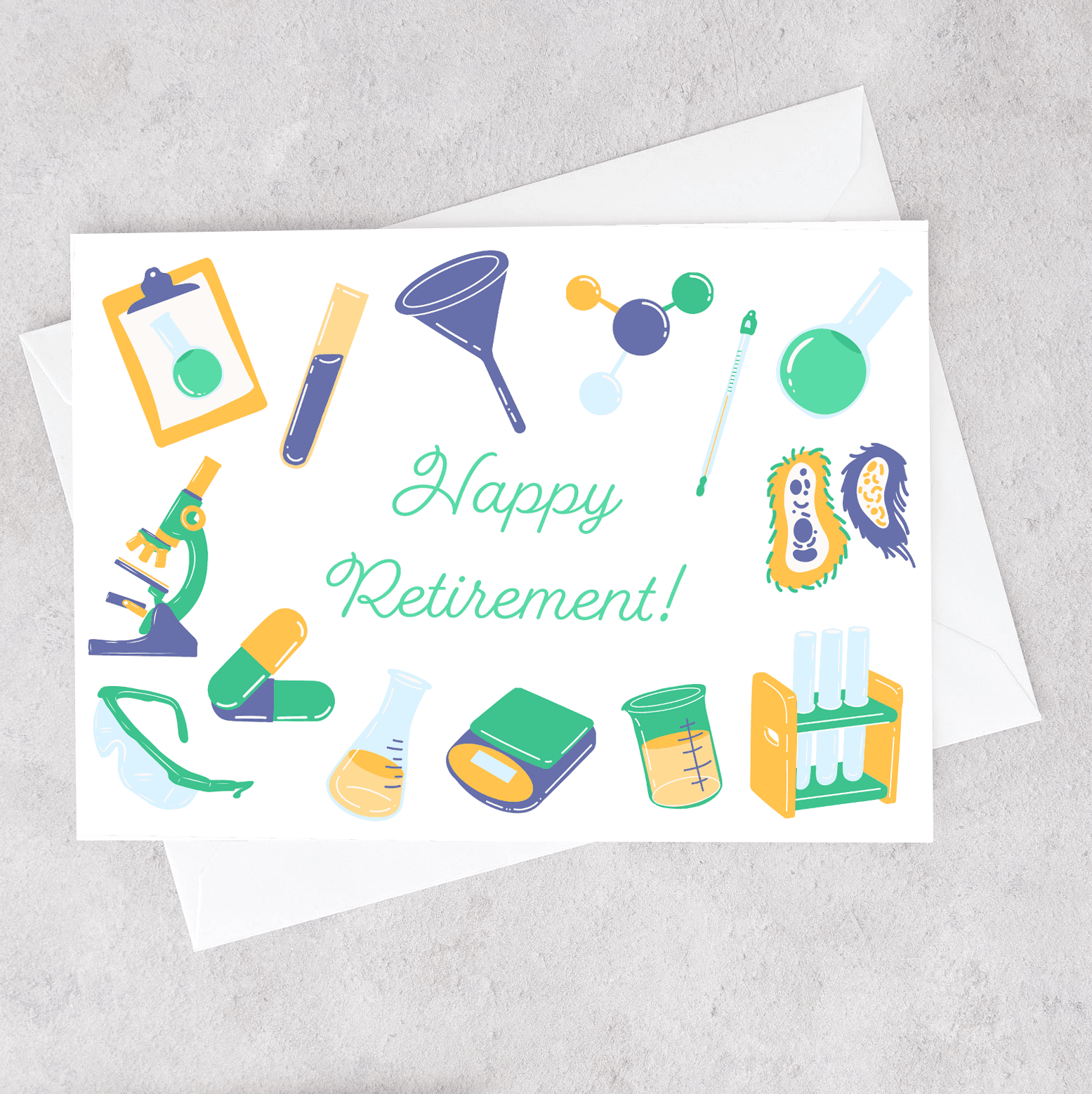 Happy Retirement - Scientist Card – Because Science happy-retirement-scientist-card-because-science
