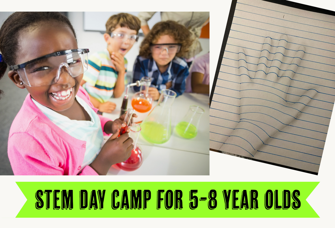 STEM Day Camp 7/15-7/19 for 5-8 Year Olds
