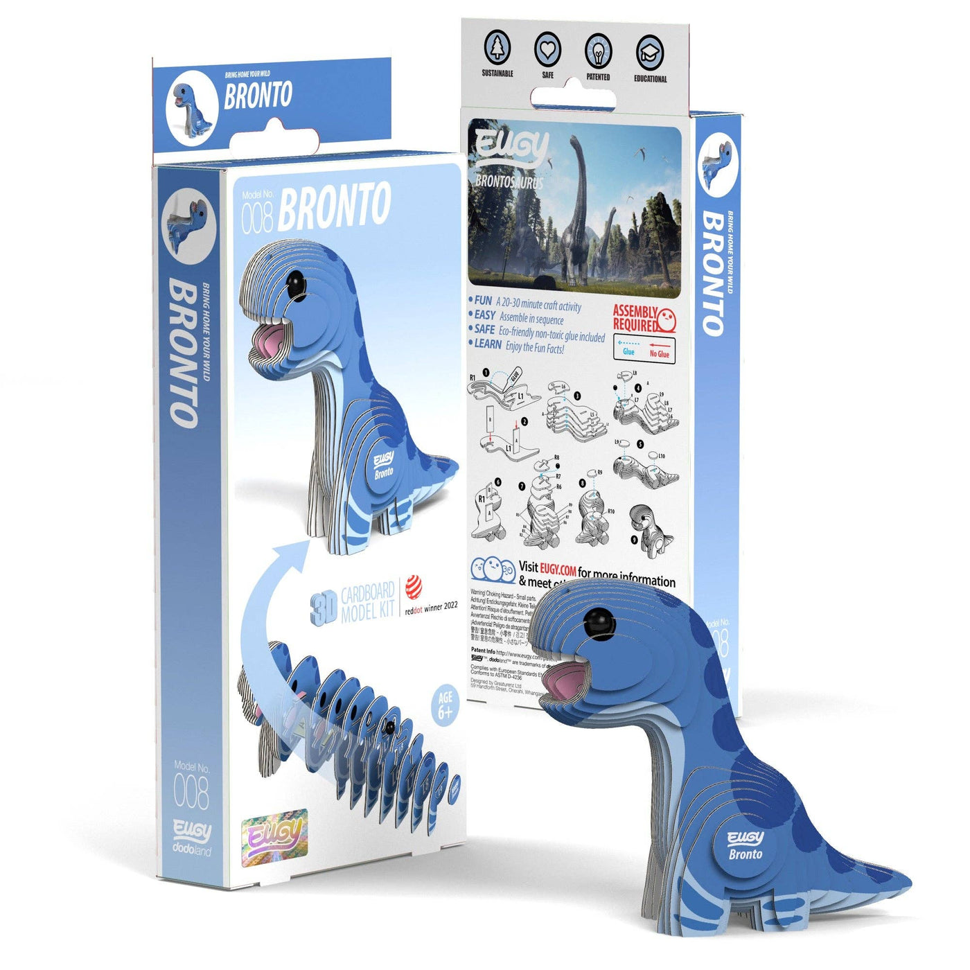 Brontosaurus EUGY - 3D Puzzle