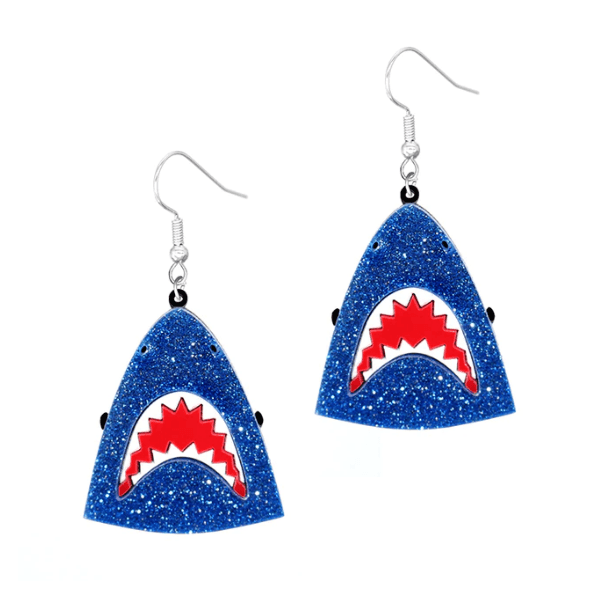 Statement Shark Head Earrings