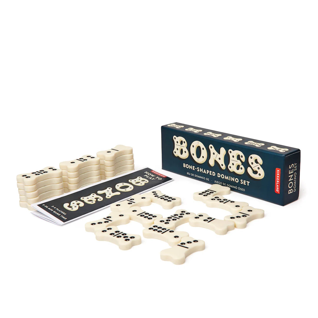 Bone Domino Set