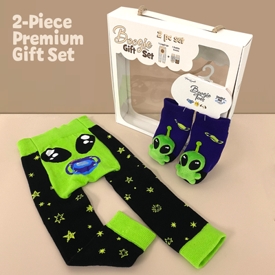 Alien 2-Pc Boogie Toes & Tight Baby Gift Set (6 M to 18 M)