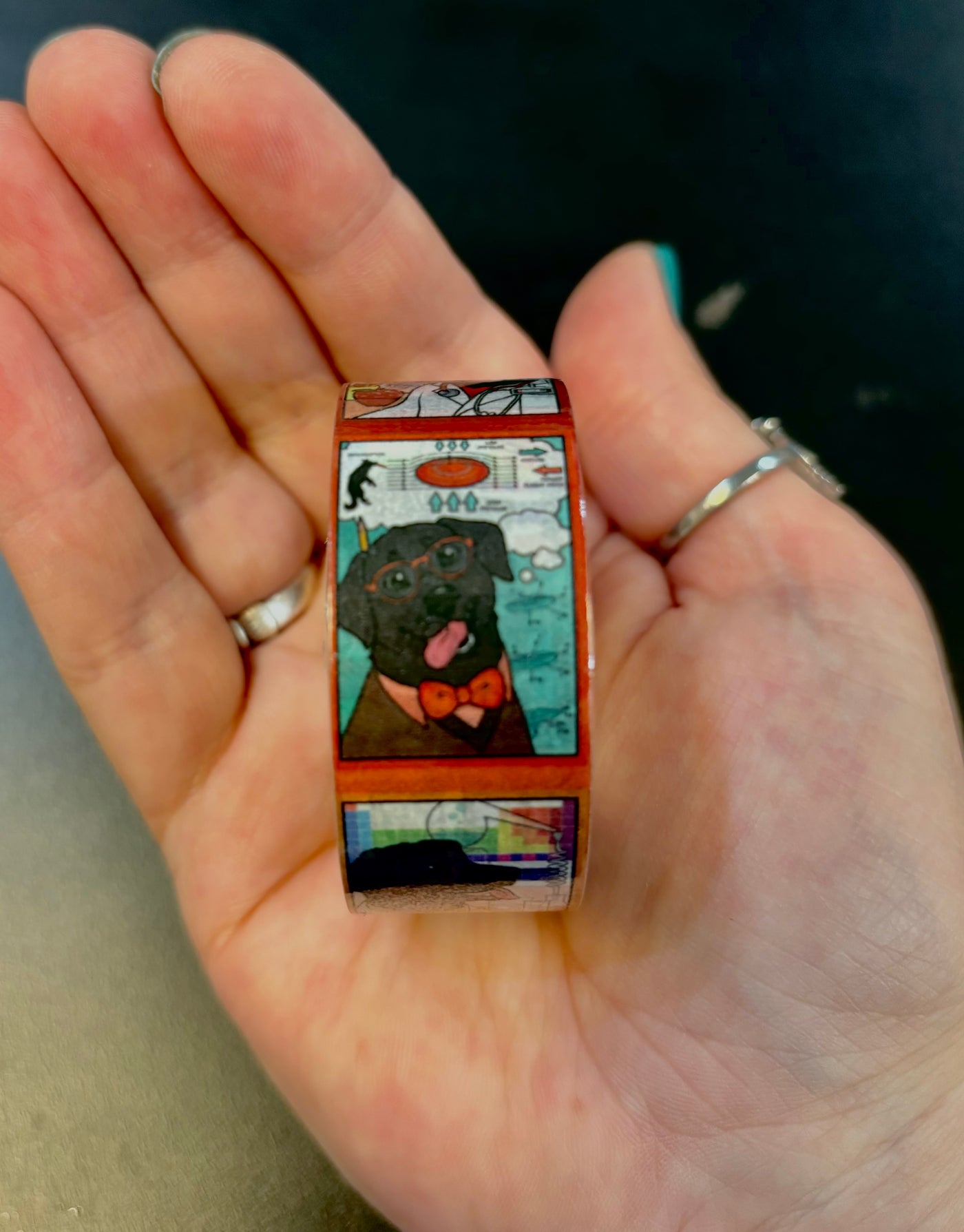 The STEM Dogs - washi tape