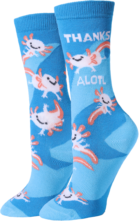 Women's Thanks Alotl Socks