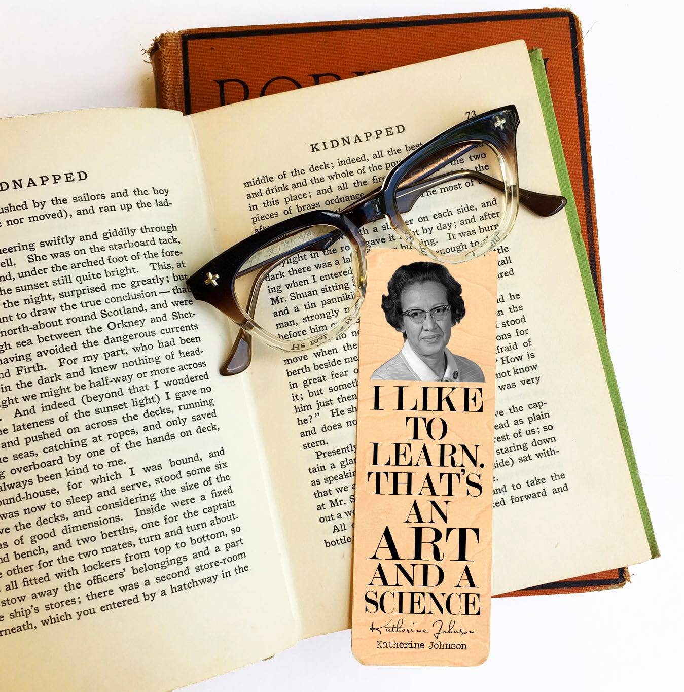 Katherine Johnson "Art and Science" Bookmark