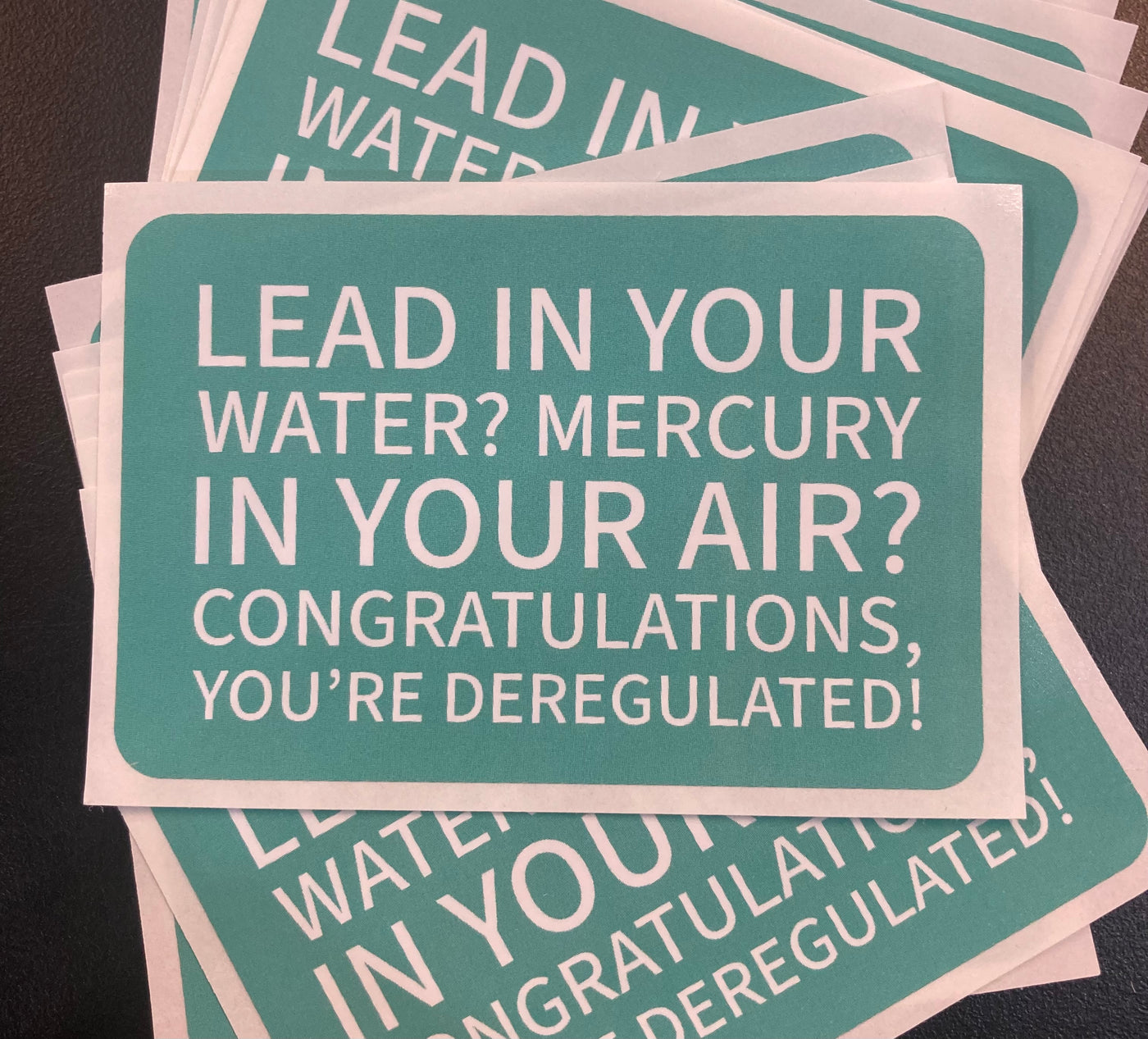 Congratulations, You're Deregulated! - Vinyl Sticker