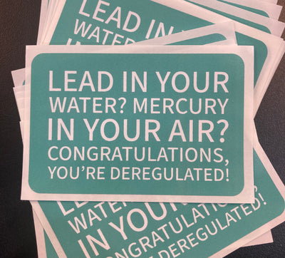 Congratulations, You're Deregulated! - Vinyl Sticker