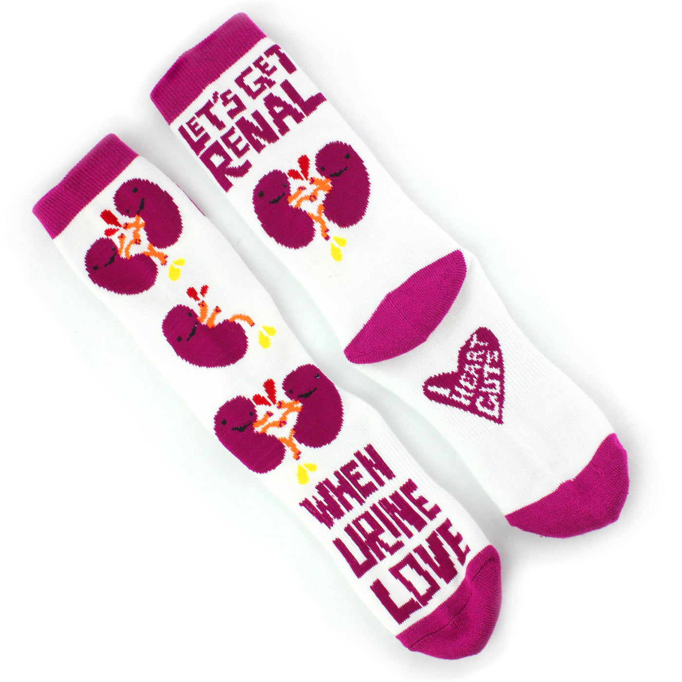 When Urine Love Kidney Socks - unisex