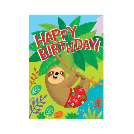 Happy Birthday! - Decorate Your Own Greeting Card