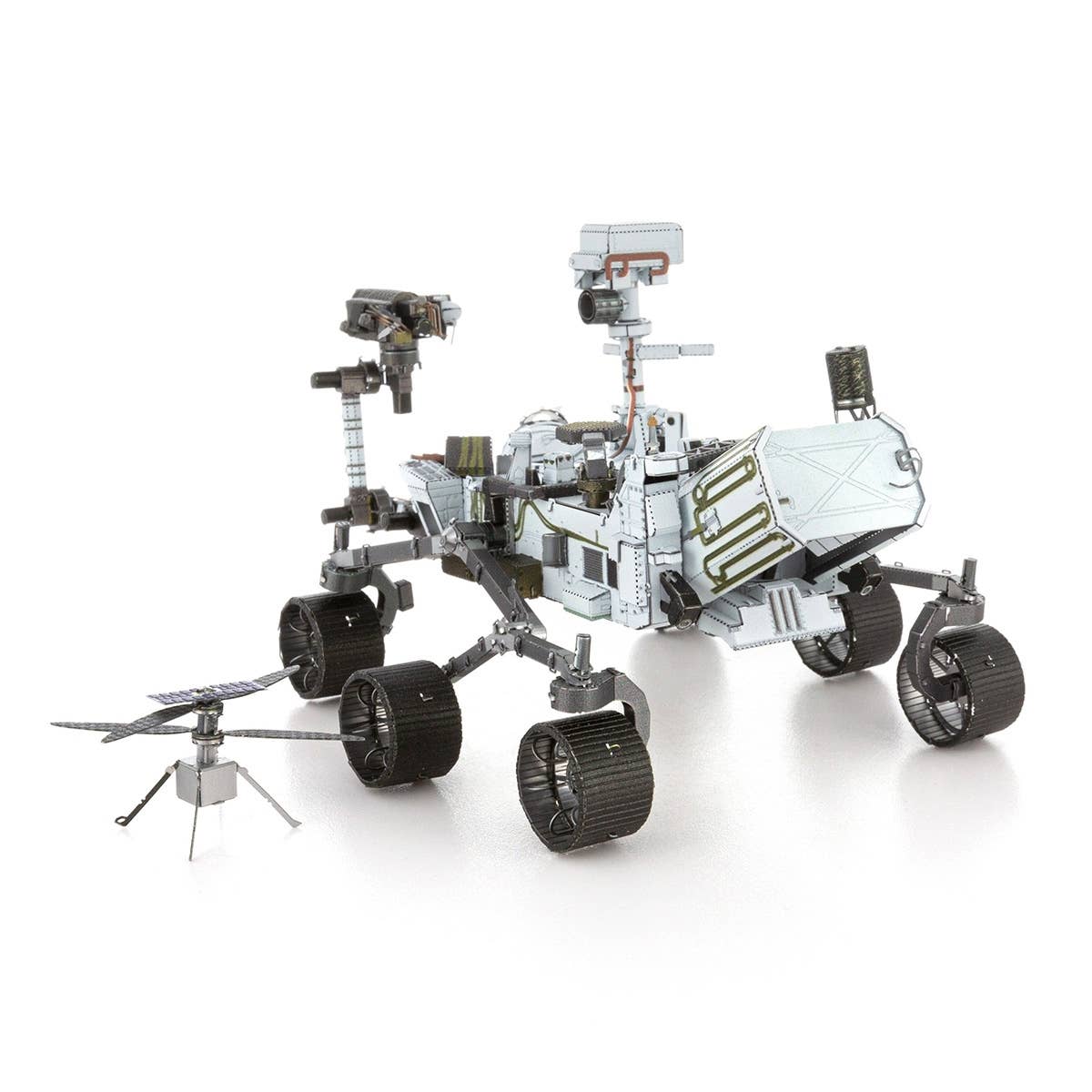 Mars Rover Perseverance & Ingenuity Helicopter - Metal Model Kit
