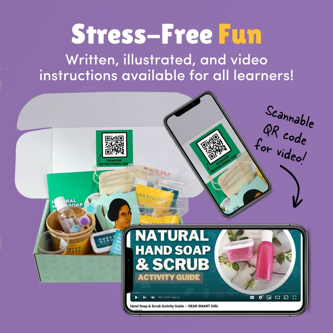 DIY Hand Soap and Scrub STEM Kit