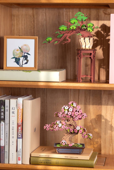 Sakura Bonsai | 3D Wooden Flower Puzzle