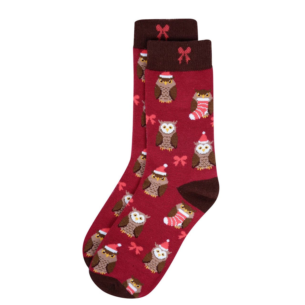 Women's Owl Christmas Socks