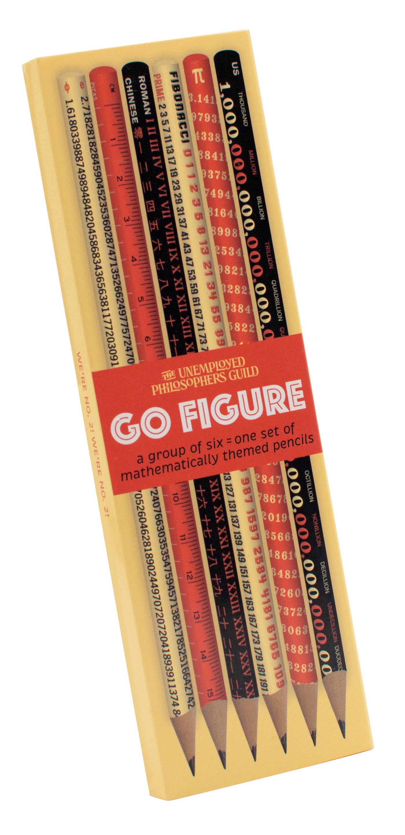 Math Go Figure Pencil Set