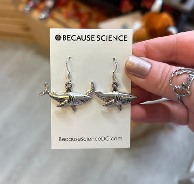 Shark Dangle Earrings