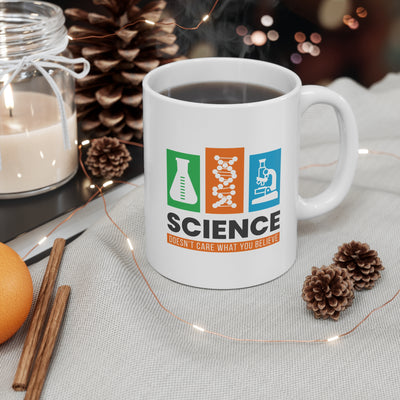 Science Doesn't Give a Shit - Ceramic Mug 11oz