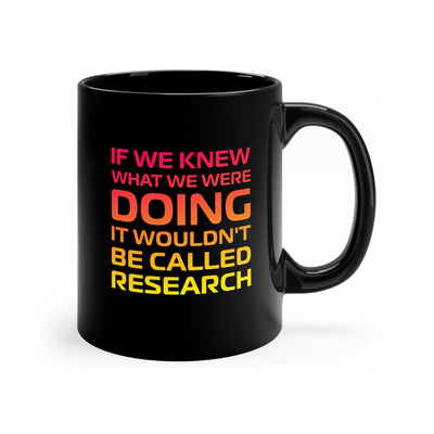 Research - 11oz Black Mug