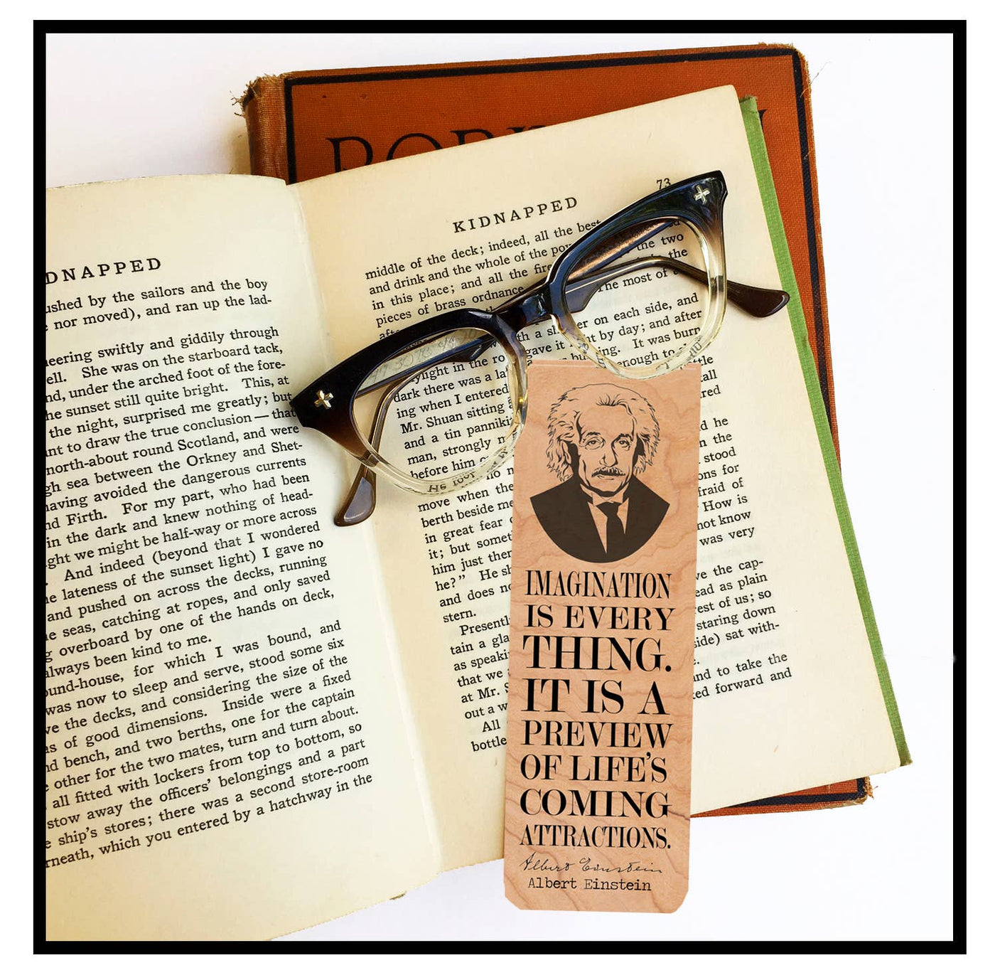 Albert Einstein "Imagination is Everything" Bookmark