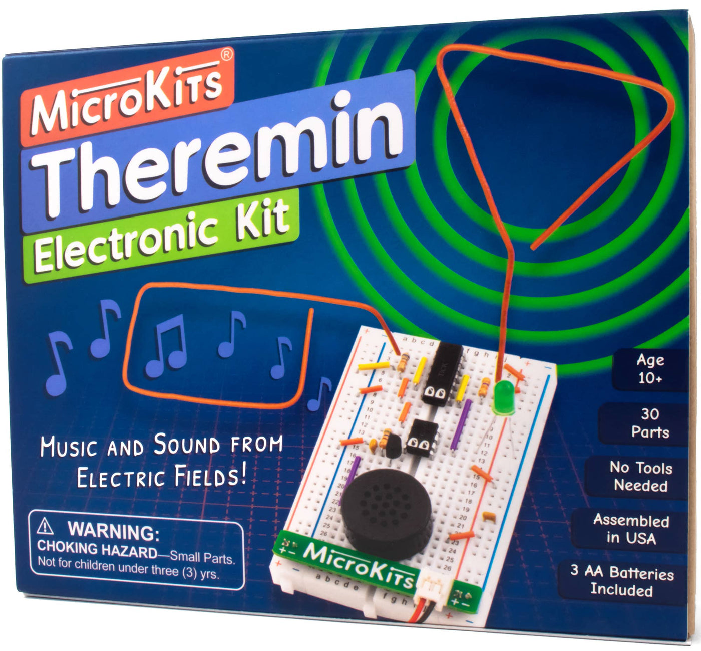 MicroKits Theremin Electronic Kit