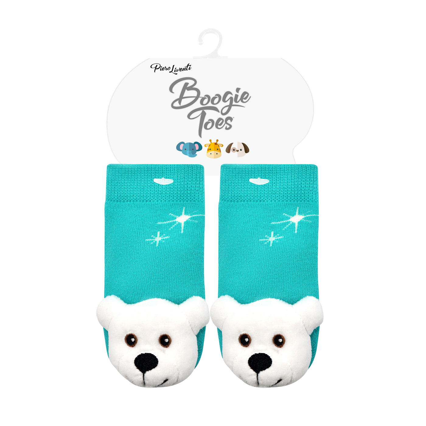 Polar Bear 2-Pc Boogie Toes & Tight Baby Gift Set (6 M to 18 M)