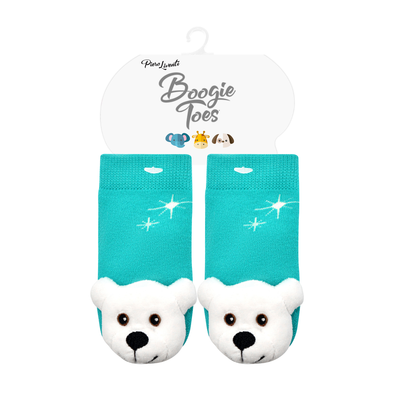 Polar Bear 2-Pc Boogie Toes & Tight Baby Gift Set (6 M to 18 M)