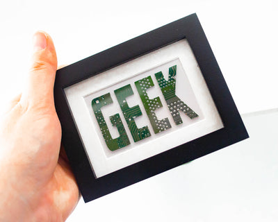 GEEK Circuit Board Art - Mini