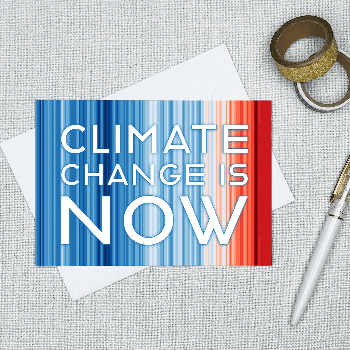 Climate Change is NOW Greeting Card