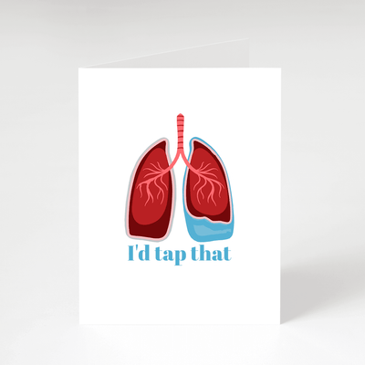 I'd Tap That Greeting Card