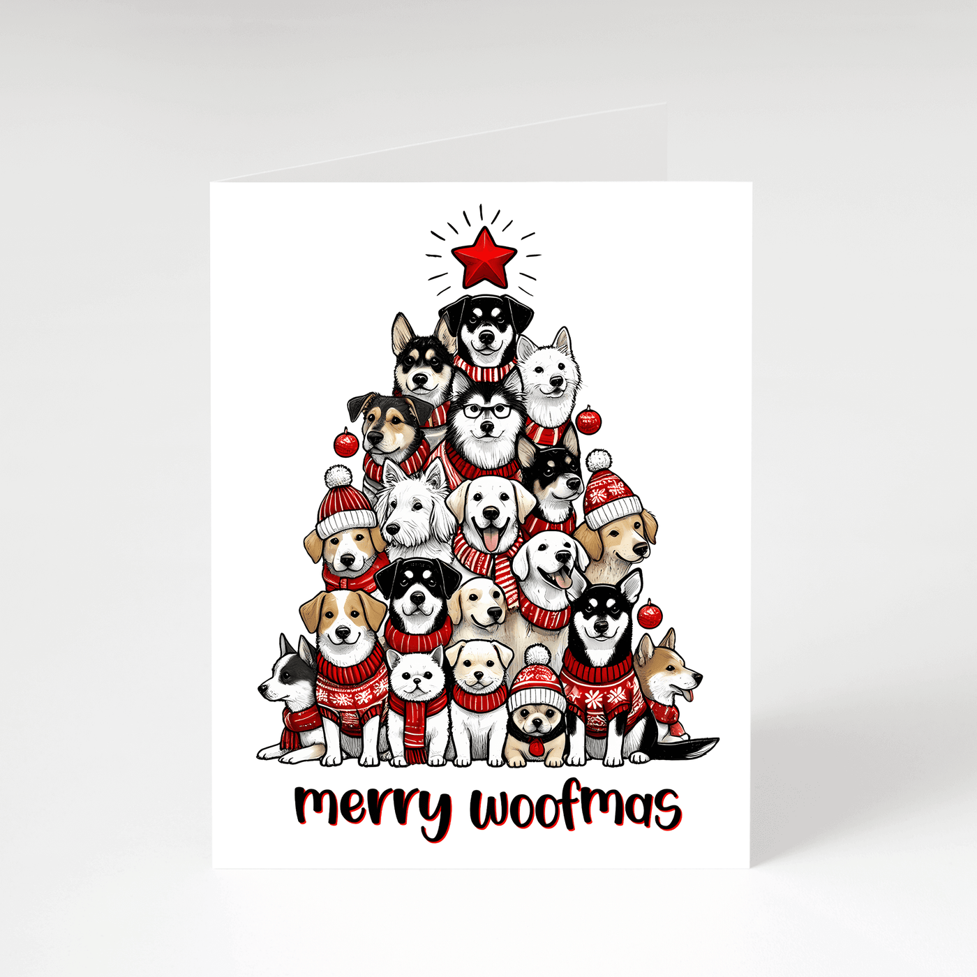 Merry Woofmas Holiday Card