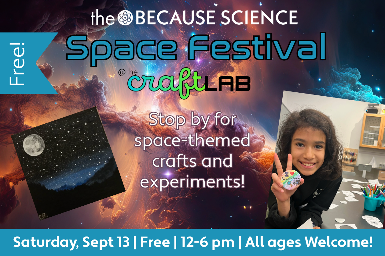 Space Festival Sept 13, 12-6pm