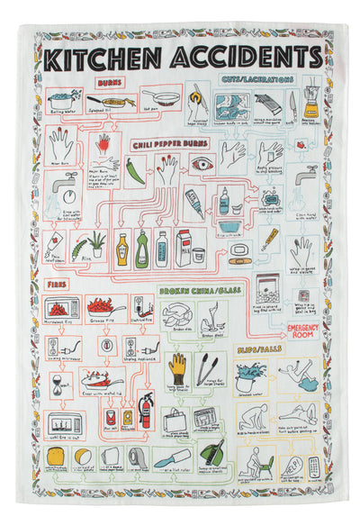 Kitchen Accidents - Tea Towel