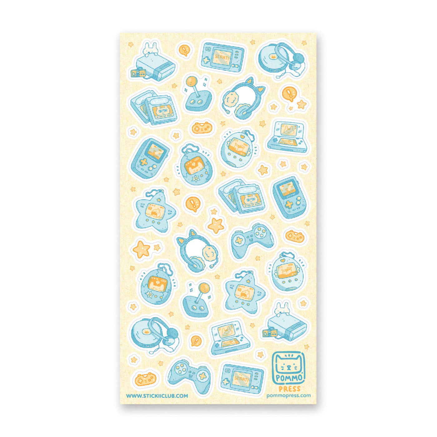 Cute Consoles Sticker Sheet