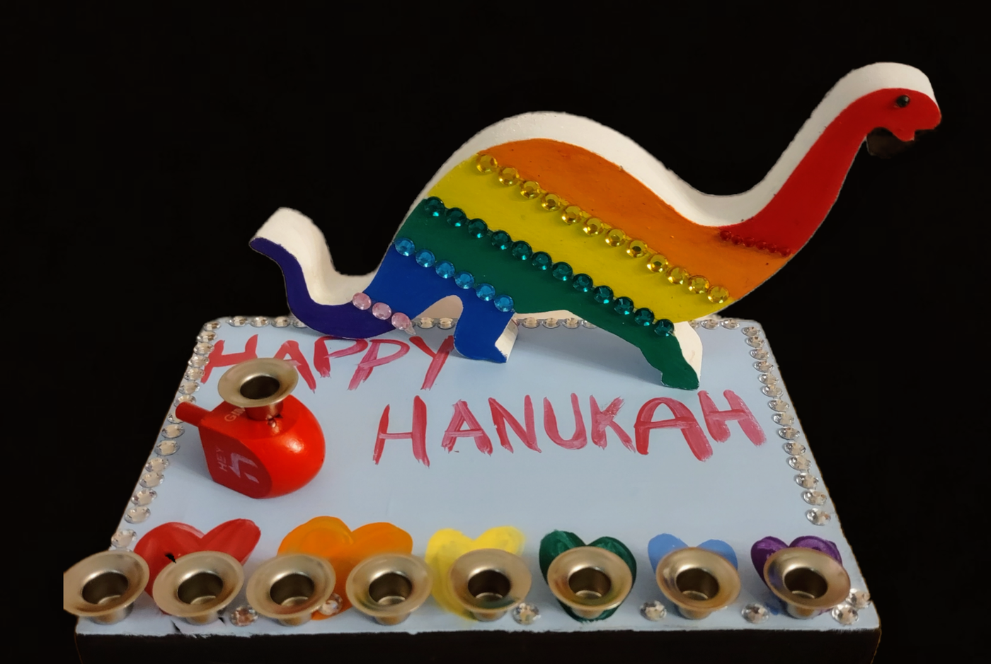 Dinosaur Menorah Craft Kit