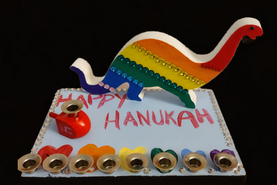 Dinosaur Menorah Craft Kit