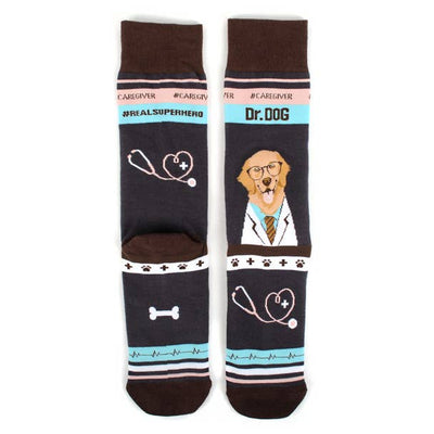 Unisex Dr. Dog Socks: S/M