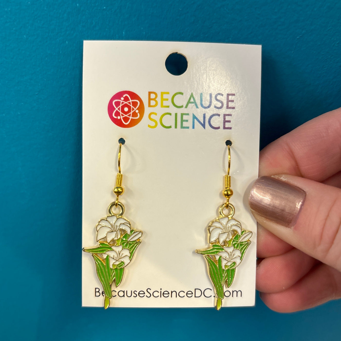 Assorted Flower Dangle Earrings