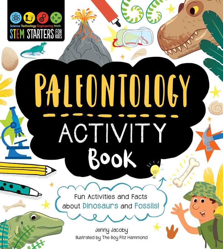Paleontology Activity Book by Jenny Jacoby