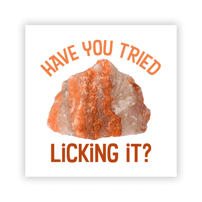 Have You Tried Licking It? - 2x2 Magnet