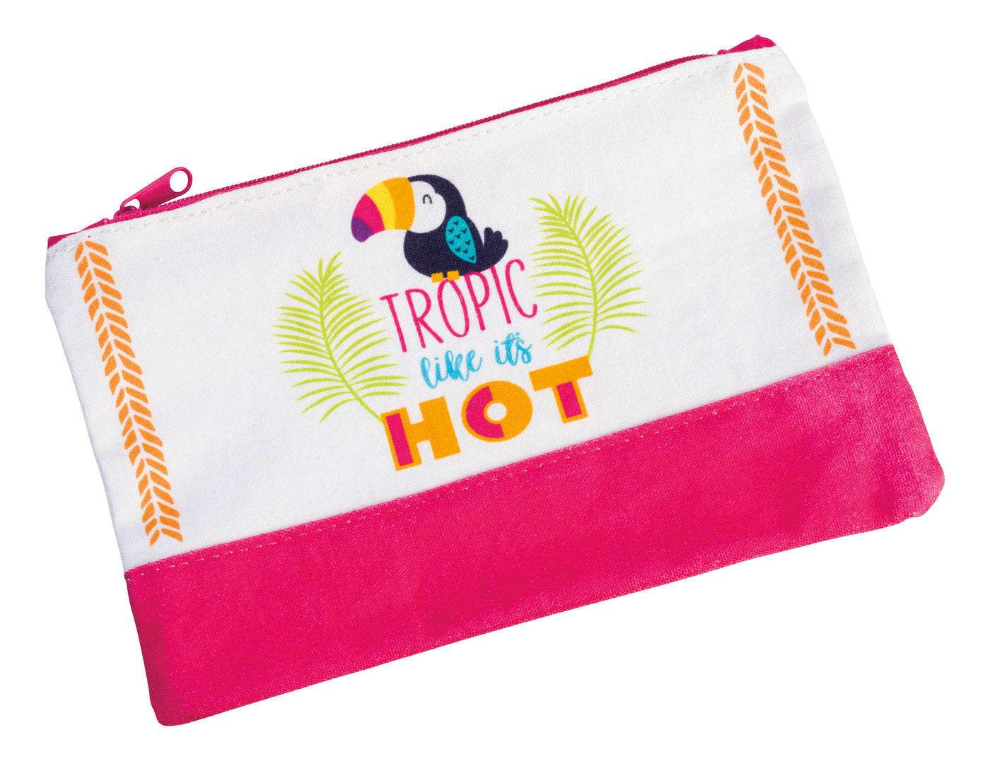 Toucan Canvas Pouch