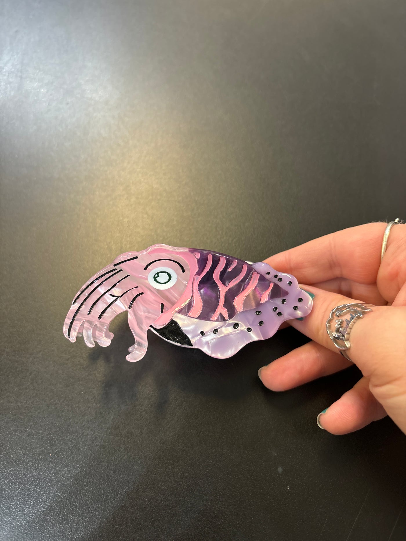 Cuttlefish Hair Claw Clip