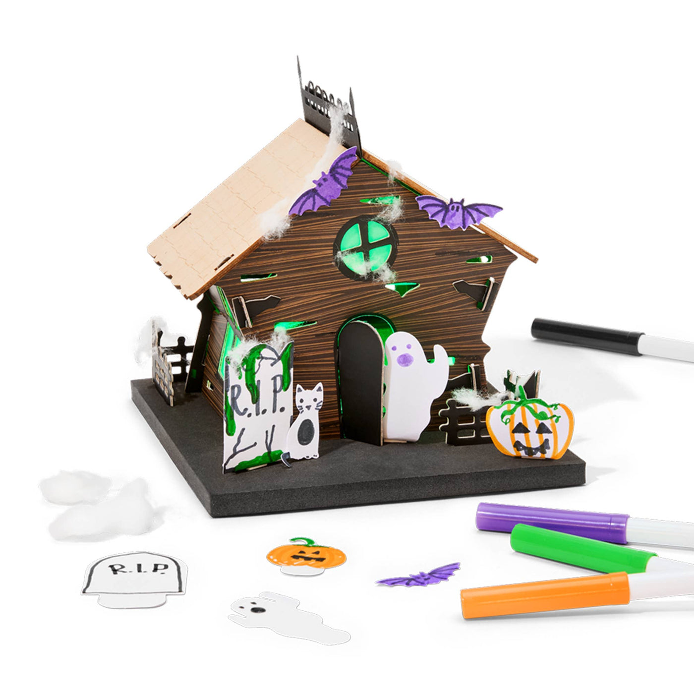 Light Up Haunted House Science Kit for Kids