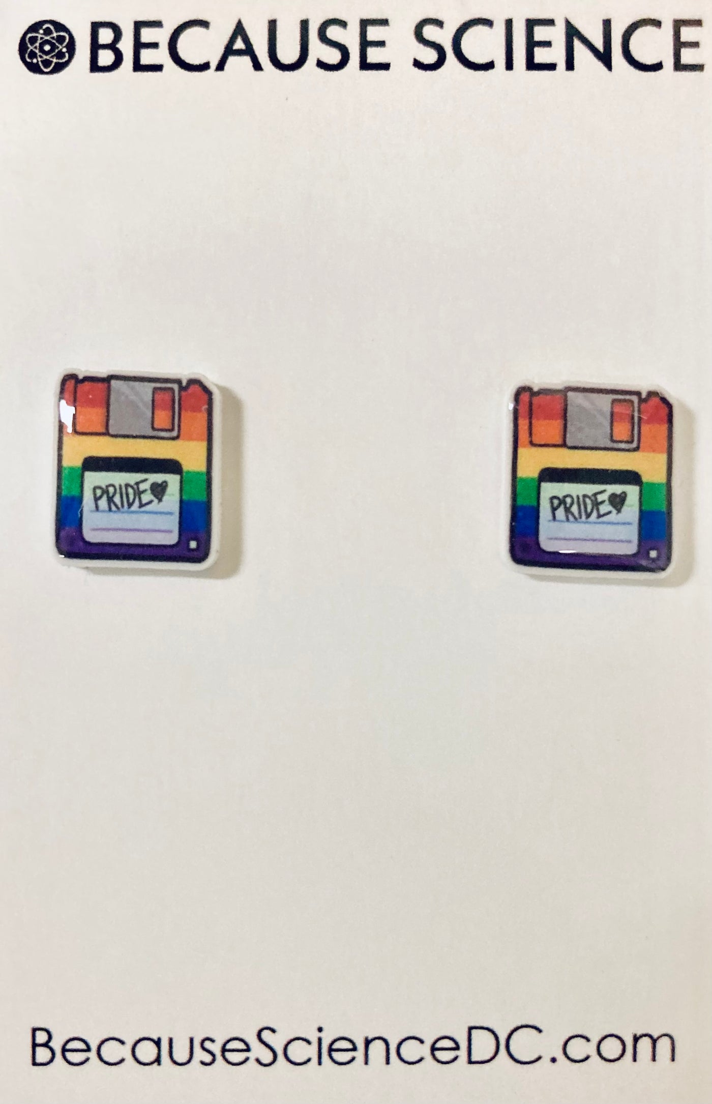 Pride Floppy Post Earrings
