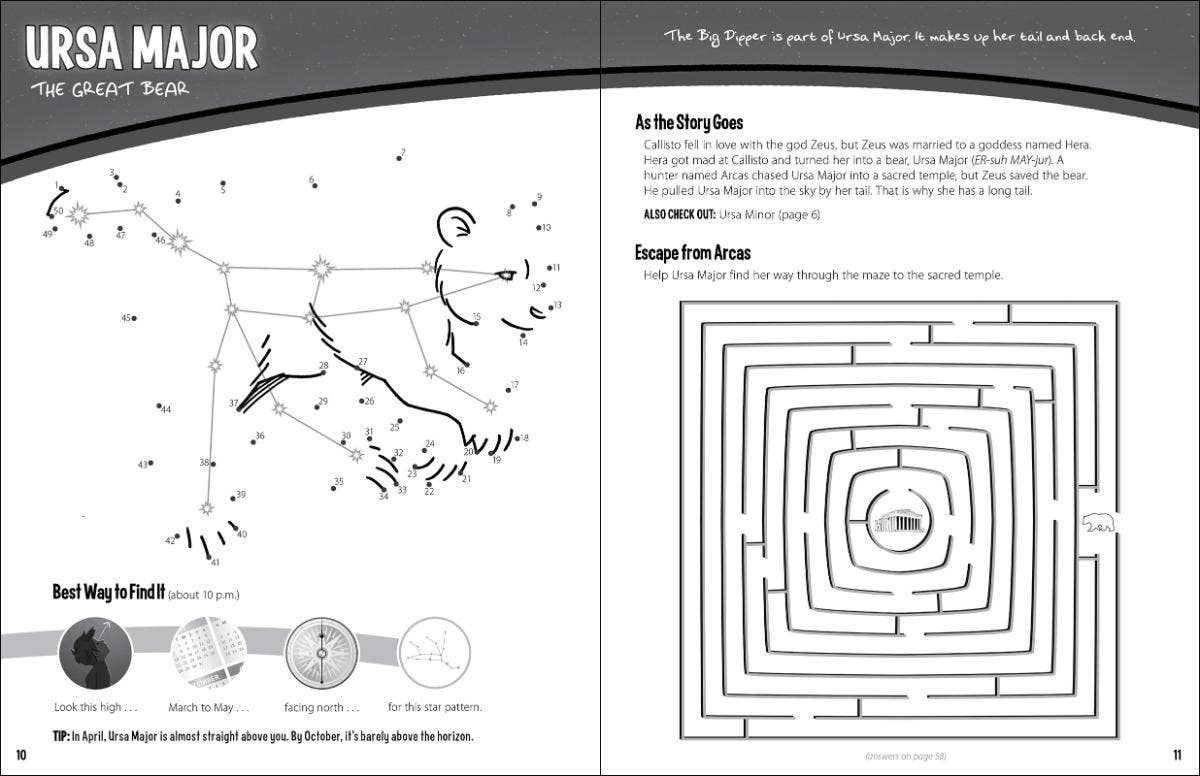Constellations Activity Book