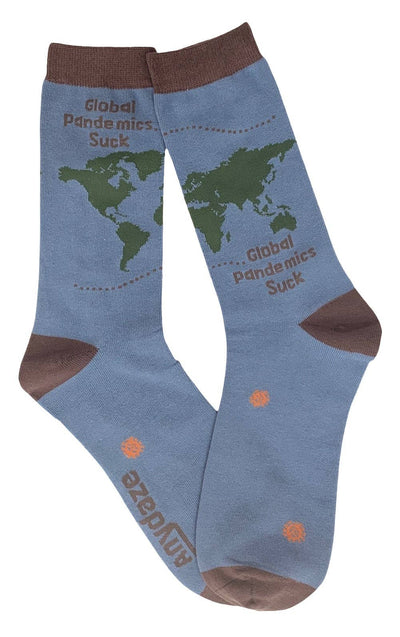 Men's "Global Pandemics Suck" Socks