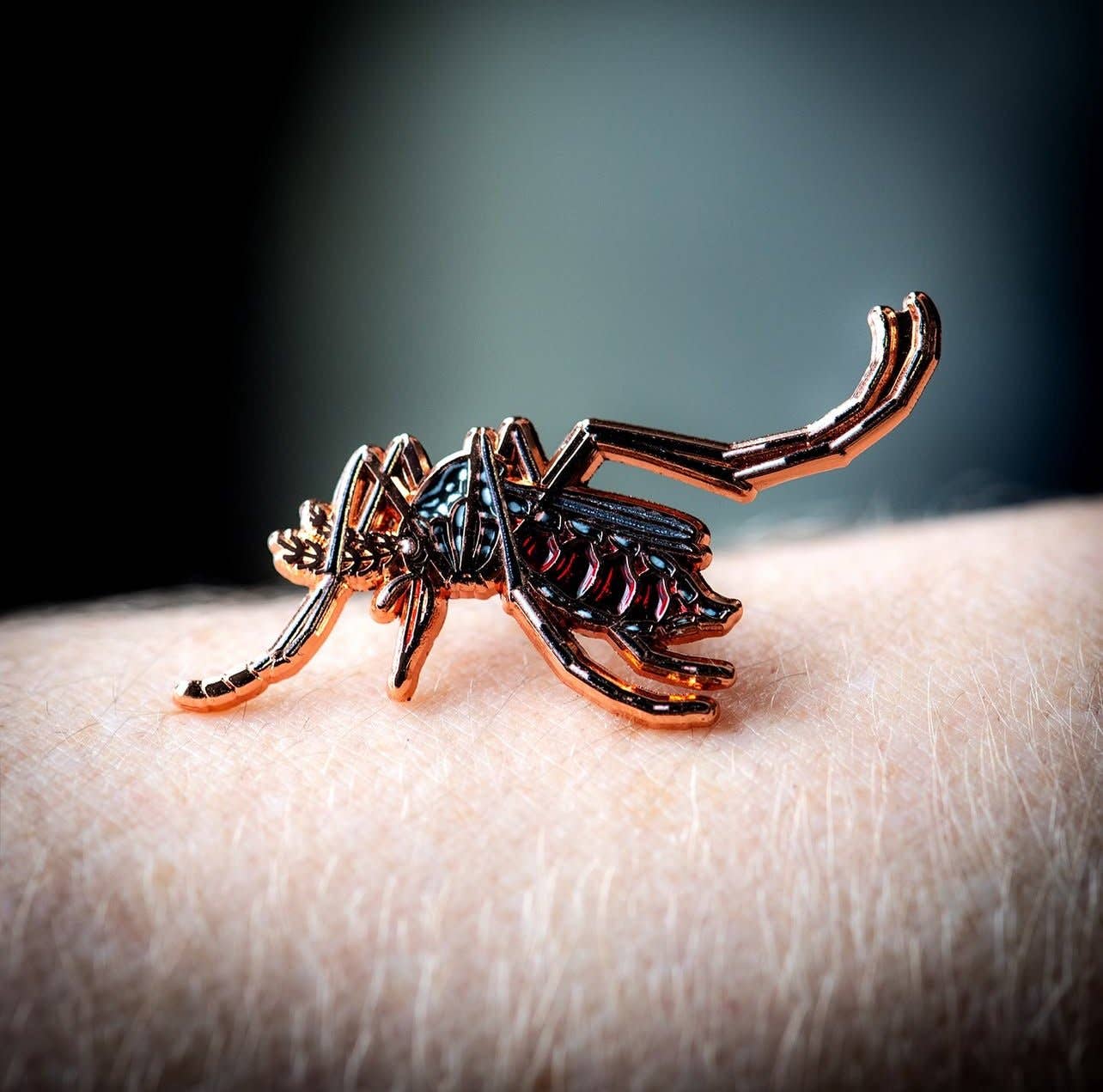 Yellow Fever Mosquito (Female) - Enamel Pin