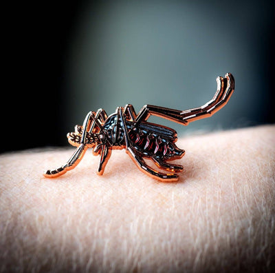 Yellow Fever Mosquito (Female) - Enamel Pin