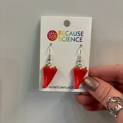 Assorted Vegetable 3D Dangle Earrings