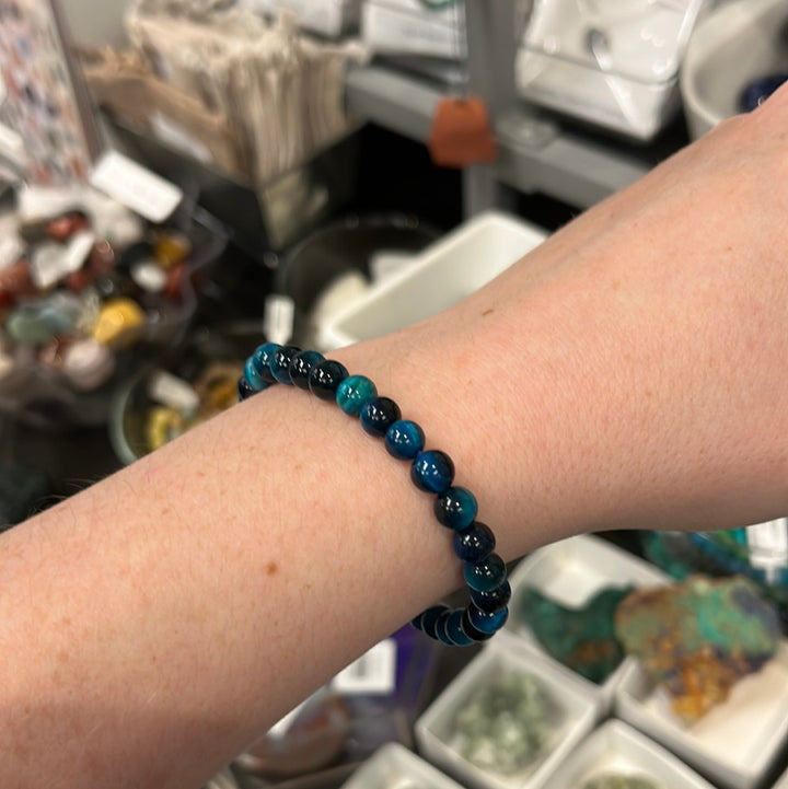 【AEKKI】Secret Code Tigers Eye Gemstone Bracelet You Are Loved Tiger Eye Morse Code Bracelet – GTHIC