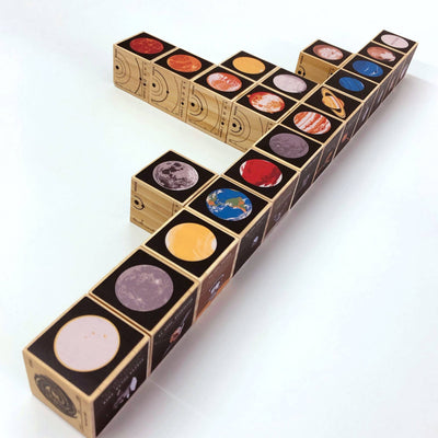 Planetary Blocks for Planetary Society: 1 Set of Planetary Blocks